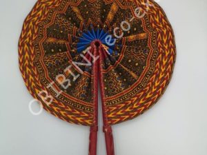 Handmade Leather Fans